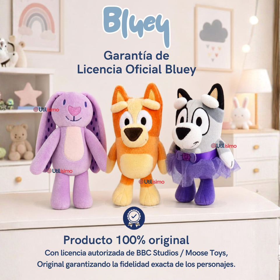 Peluche Bluey Diseños Surtidos Niña Suaves Felpa Premium
