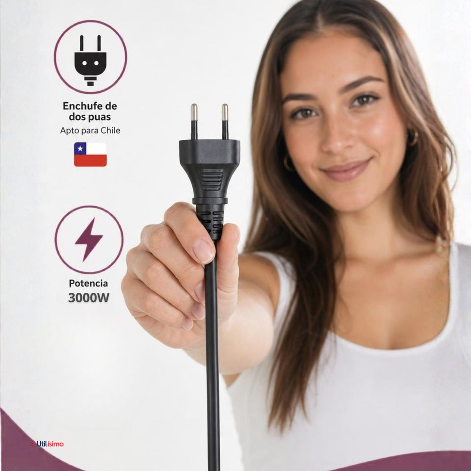 Secador De Cabello Profesional 3000W IRM Boquilla + 2  Peines