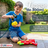 Pistola De Agua 300ml 32cm Colores Surtidos Juguete Lanza Agua Niño Niña