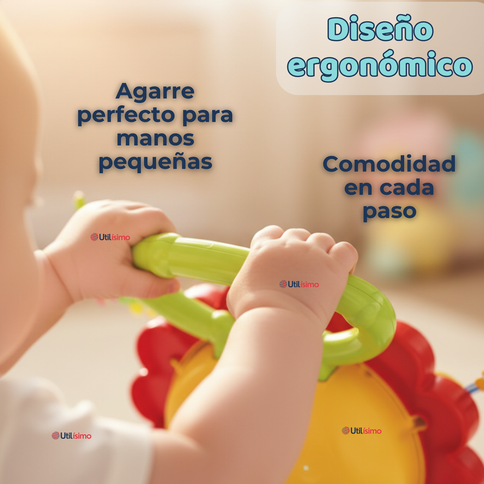 Andador Caminador Multifuncional Juguete Musical Bebé León Niña y Niño