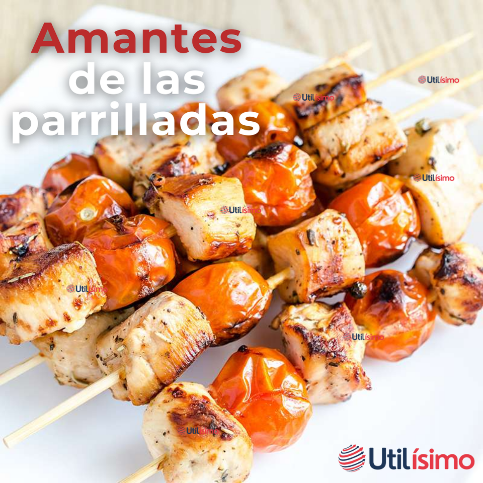 Pack 45 Piezas Brochetas Para Anticuchos Pinchos Bambú Palillos 30cm