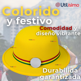 Sombrero Nortino Fiestas Patrias Gorro Niña Baile Danzas Amarillo