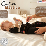 Conjunto 2 Piezas Buzo Pantalón Y Polerón Con Capucha Negro Bebé Niño
