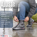 Fundas Cubre Calzado Impermeables Aislante Lluvia Negro Hombre 1 Par