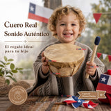 Kultrun Mapuche Instrumento musical Baile Típico 16cm