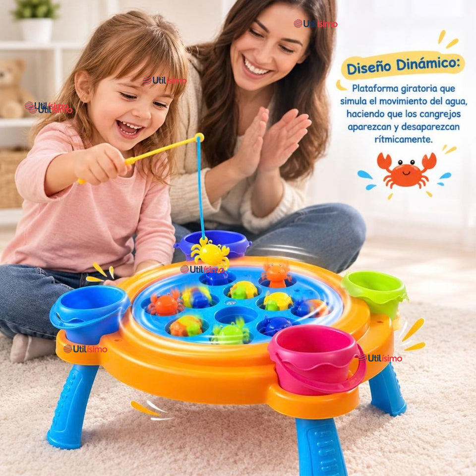 Juguete Pesca Magnético Interactivo Musical Infantil