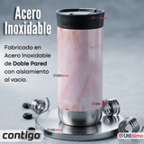 Vaso Térmico Contigo® Mug Huron Rose Quartz 473 ML Tecnología SNAPSEAL™