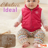 Conjunto 3 Piezas Bebé Niña Chaleco Polar Body Pantalón Buzo Tedmimak