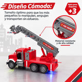 Camión Bomberos Juguete Infantil Camión De Luces y Sonidos Interactivo Niño