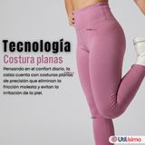 Calza Polar Con Chiporro Térmica Mujer Elasticada Pink