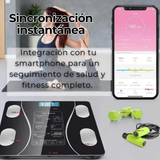 Balanza Pesa Digital Inteligente App Bluetooth Báscula Recargable