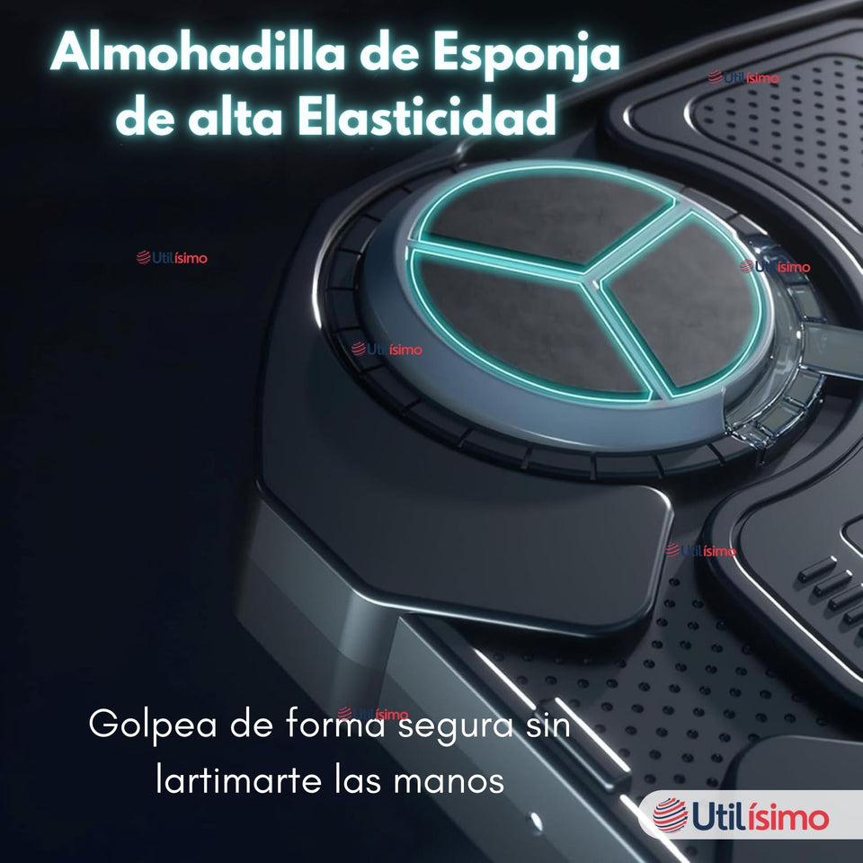 Maquina De Boxeo Musical Para Niños Bluetooth Entrenamiento Inteligente