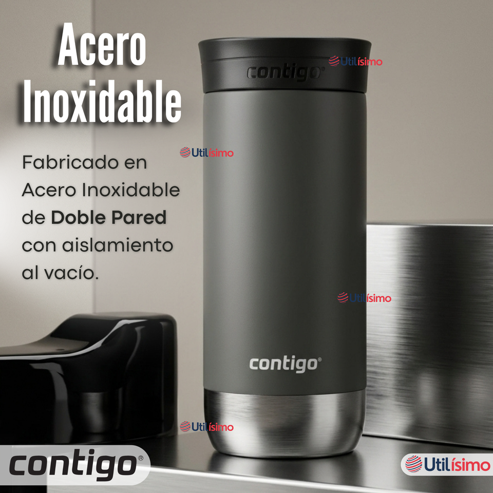 Vaso Térmico Contigo® Mug Huron Sake 473 ML Tecnología SNAPSEAL™