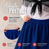 Traje Chilote Juvenil Azul Fiestas Patrias 3 Piezas Tradicional Chilota