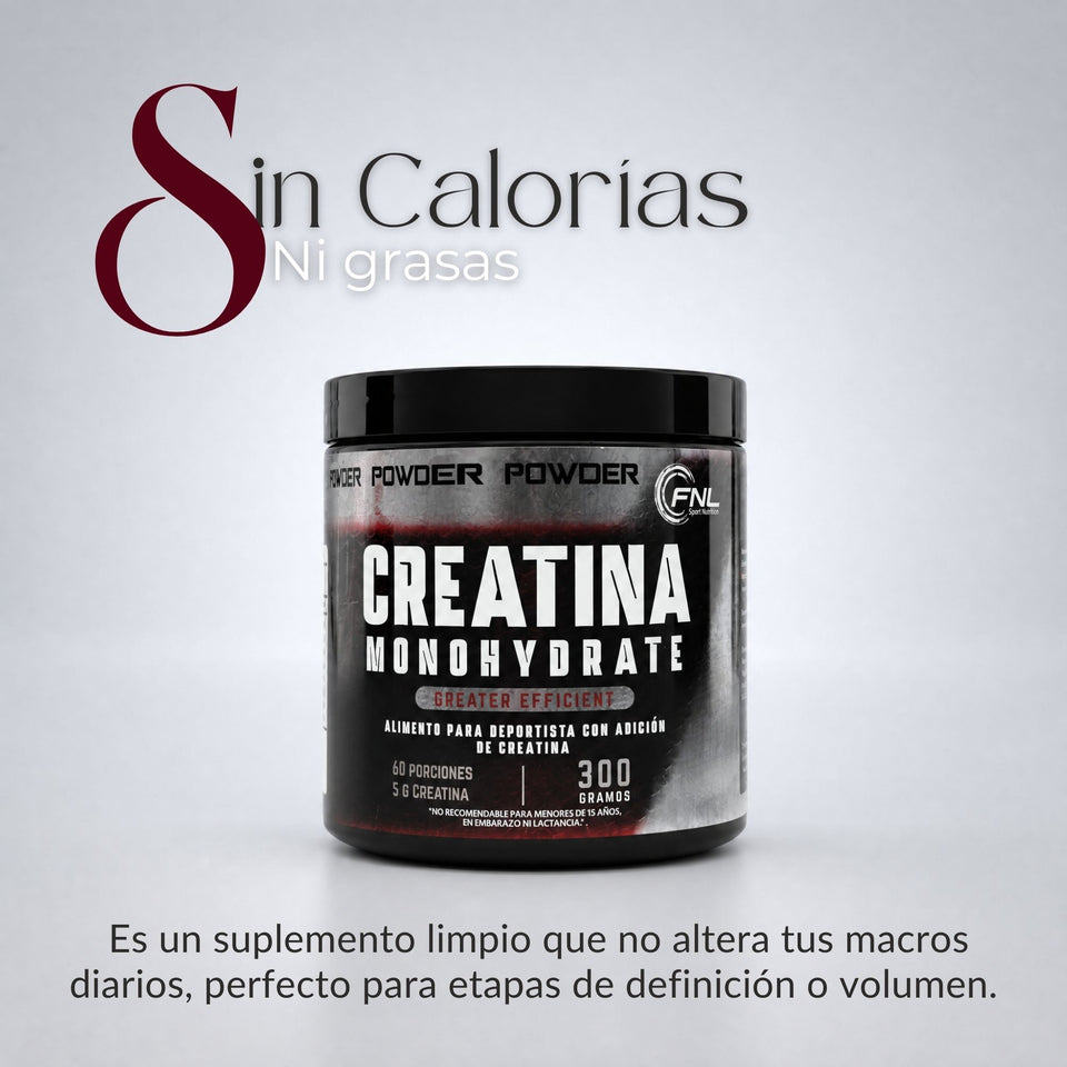 Creatina Monohidratada 300 Grs FNL