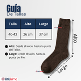 Pack 6 Pares Calcetines Térmicos Corte Alto Hombre Surtidos