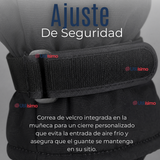 Guantes Para Moto Impermeables Negro Touchscreen Antideslizantes Térmicos