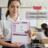 Pack 5 Cuadernos Universitarios Kuromi Proarte 7mm 100 Hojas Diseños Surtidos