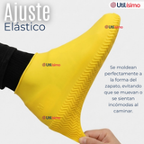 Fundas Cubre Zapatos Amarillo Impermeable Surtidas Silicona Antideslizante 1 Par