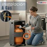 Calefactor A Gas Licuado 5kg A 15kg  Plegable Interior Exterior