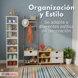 Zapatera Plegable 6 Niveles Cajas Organizadoras Apilable Color Blanco