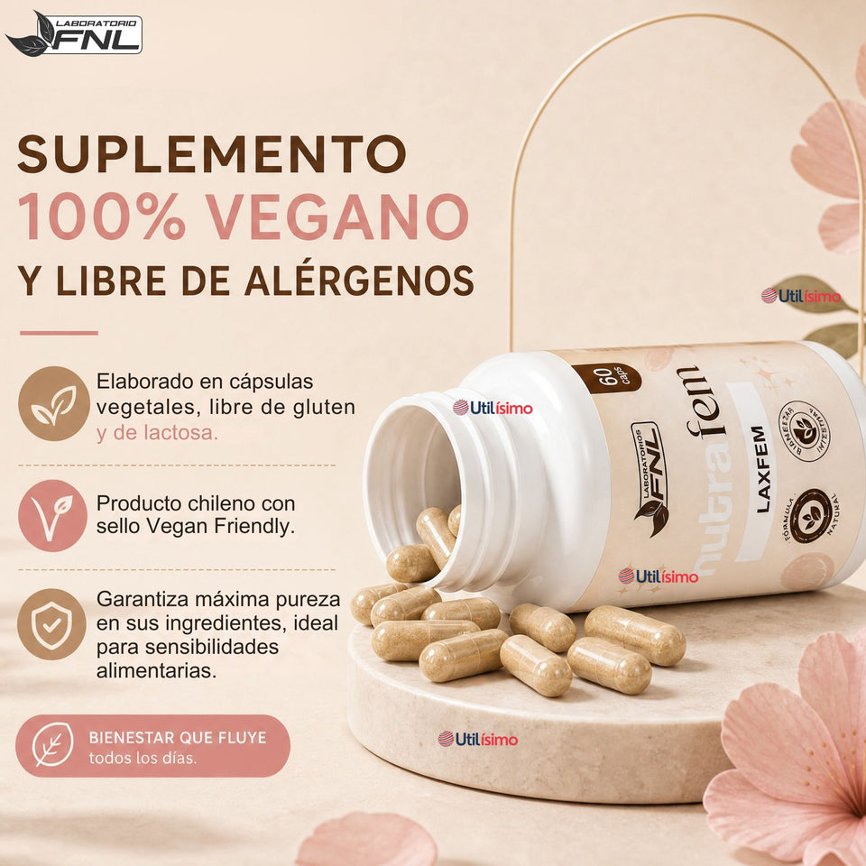 Nutrafem Probiofem 60 caps Equilibrio Microbiota Femenina Fnl