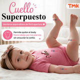 Pack 5 Bodys Manga Corta %100 Algodón Tedmimak Niña Sweet Girl