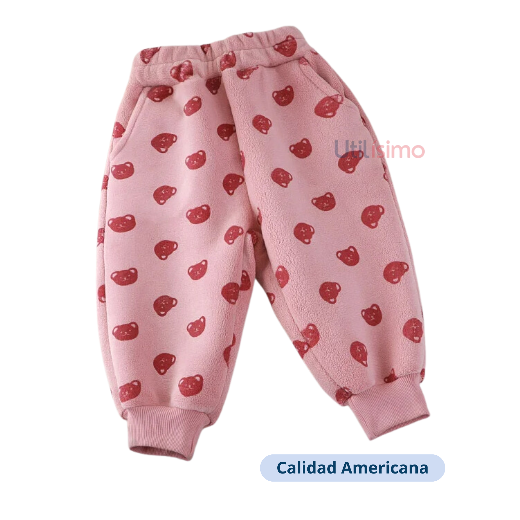 Pantalon de polar fashion niña