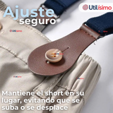 Conjunto de Vestir con Tirantes Camisa Pantalón Corto Algodón Niño