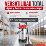 Aspiradora De Tambor Telefunken Turbo Expert 1800W 53L