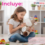 Peluche Vaca Espantacuco Con Luz Y Sonido Para Bebé Niño Niña