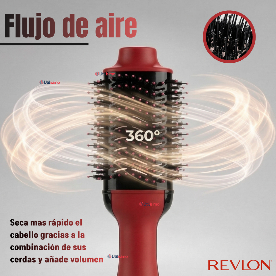 Cepillo Secador Alisador One Step Revlon 800W Edición Especial