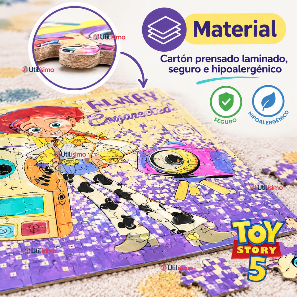 Rompecabezas Puzzle 4 en 1  Toy Story 5 Juguetes Niños
