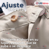 Conjunto De Vestir Con Tirantes Camisa Pantalón Corto Algodón Niño