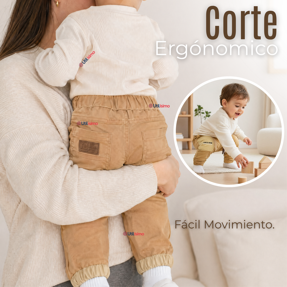 Jogger Infantil Pantalón De Buzo Niño Reforzado Calidad Premium