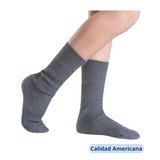 Pack 5 Calcetines Escolar Corto Gris Bambú Unisex