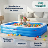 Piscina Inflable Rectangular 305X183X60cm Color Azul