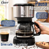 Cafetera programable Oster® 8 tazas en acero inoxidable BVSTDC10SS