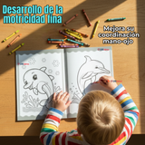 Libro Para Colorear Pintar  Educativo Con Stickers Diseños Surtidos