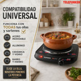 Cocinilla Eléctrica Telefunken Tf Ae5500 Color Negro