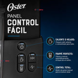 Cafetera para Frappé Oster® con licuadora con 3 funcionalidades, negra, BVSTDC03B
