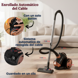 Aspiradora De Arrastre Alta Potencia De Succión 800w Sin Bolsa Ciclónica