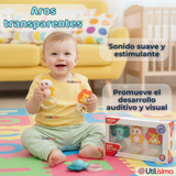Set 3 Piezas Sonajeros Bebé Cascabel Juguetes Niño y Niña
