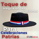 Sombrero Huaso Con Laso Elegante Fiestas Patrias