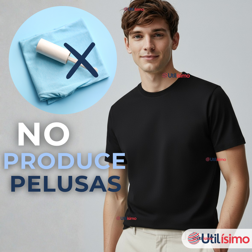 Pack 6 Camisetas Poleras 100% Algodón Básica Lisa Elástica Hombre Colores Surtidos