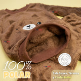 Conjunto Buzo Polerón Frizado Niños Bebes Corderito Liso 2 Piezas