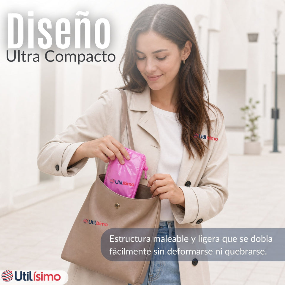 Fundas Cubre Calzado Impermeables Aislante Lluvia Rosado 1 Par