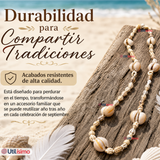Collar Pascuense De Conchitas Rapa Nui Unisex Fiestas Patrias
