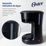 Cafetera de goteo Oster® de 5 tazas, con filtro reutilizable, Negro, BVSTDCS51B