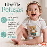 Pack 5 Bodys Manga Corta %100 Algodón Tedmimak Niña Cuddly Bears